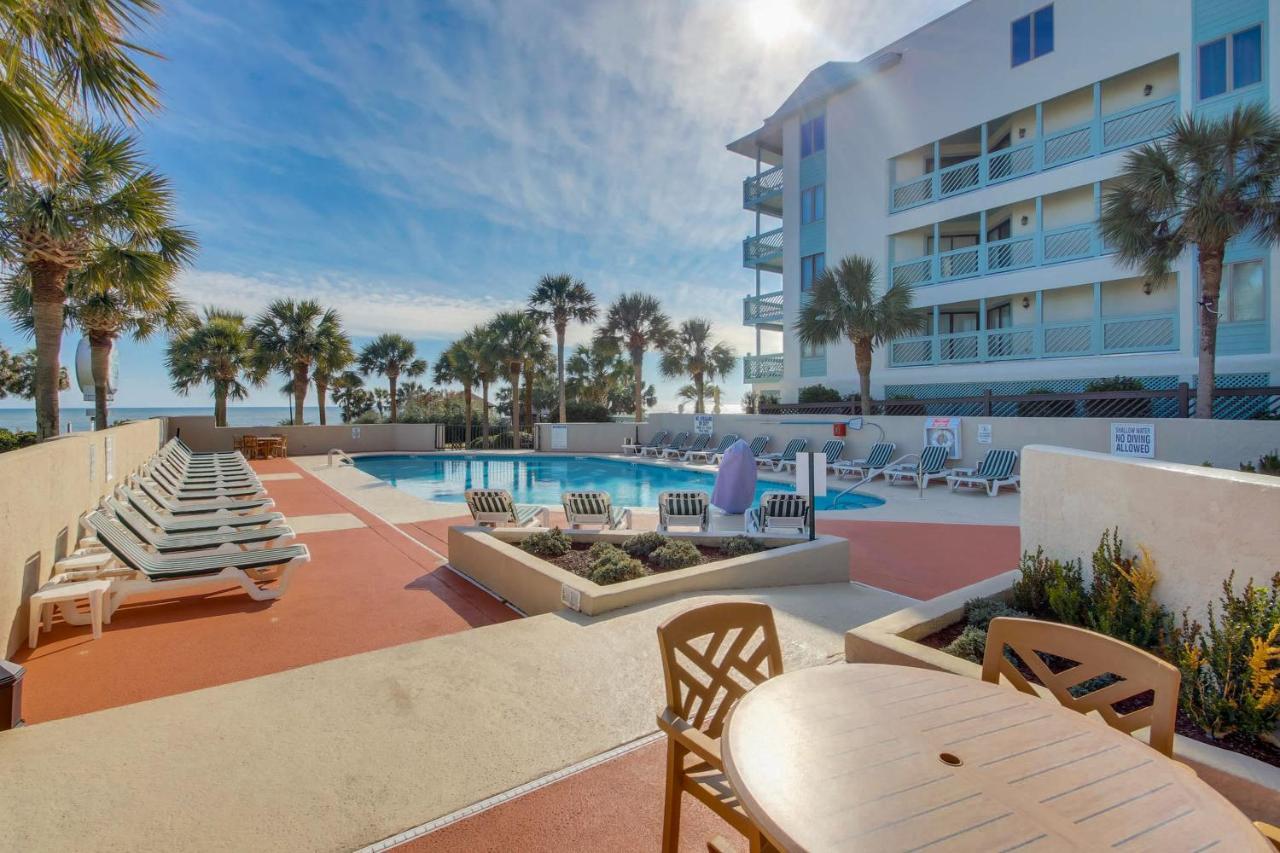 Scenic Views From The Balcony At Ocean Forest Plaza Condos 默特尔比奇 外观 照片